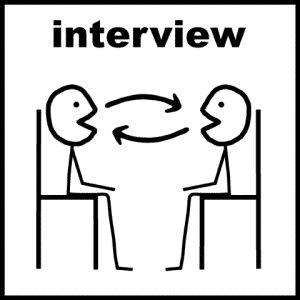 Interviewing: a back and forth process
