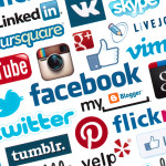 social media, brands, facebook, twitter, youtube, pinterest, linkedin, flickr, tumblr, instagram, vimeo, google plus